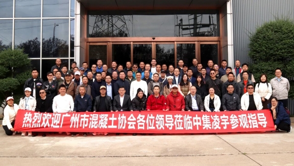 广州市混凝土行业协会70余人探访凌宇汽车智能工厂